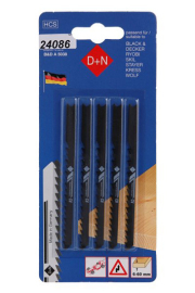 List ub. test. B&D 75mm/1.3mm HCS 4mm (5 kom)12440